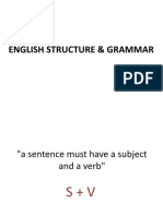English Structure & Grammar