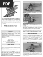 OS 10-25-35-40 FP Series Engine Instructions | PDF