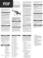 .32 Marine Owner's Manual: Setting The Needle Valves