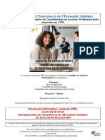 Conseiller en Insertion Prof IFR