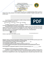 Activity Sheet in MAPEH 2nd Quarter Week 1 4 With Summative Test