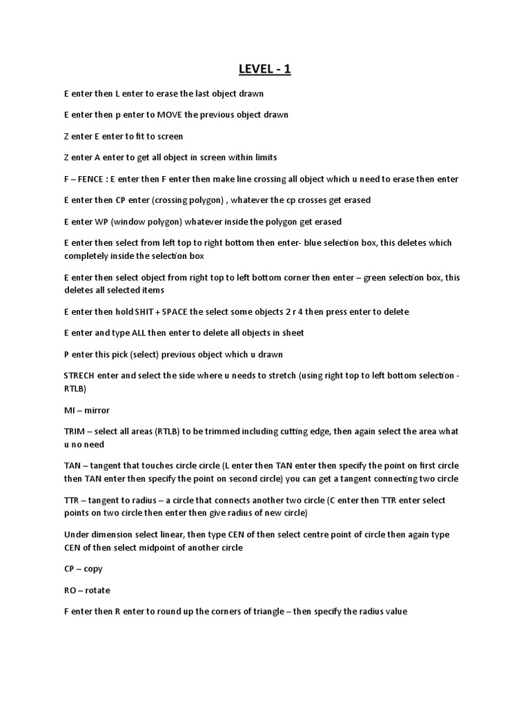 CADD Hints PDF Elementary Geometry Geometry