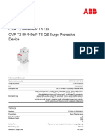 OVR T2 80-440s P TS QS Surge Protective Device