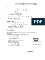 Devoir - de - Controle - N2-1ere - Annee Secondaire-maths-2008-Mr Zribi - Lycee Marsa Elriadh