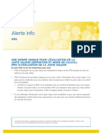 ICCA Alerte Info Une Norme Unique IFRS 13 Evaluation de La Juste Valeur Juin 2012 - 40028