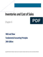 Inventories and Cost of Sales: Chapter 6