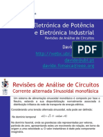 Cap. 0 - Revisões de Análise de circuitos