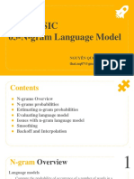 Nlp Basic 03-N-gram Language Model: Nguyễn Quốc Thái