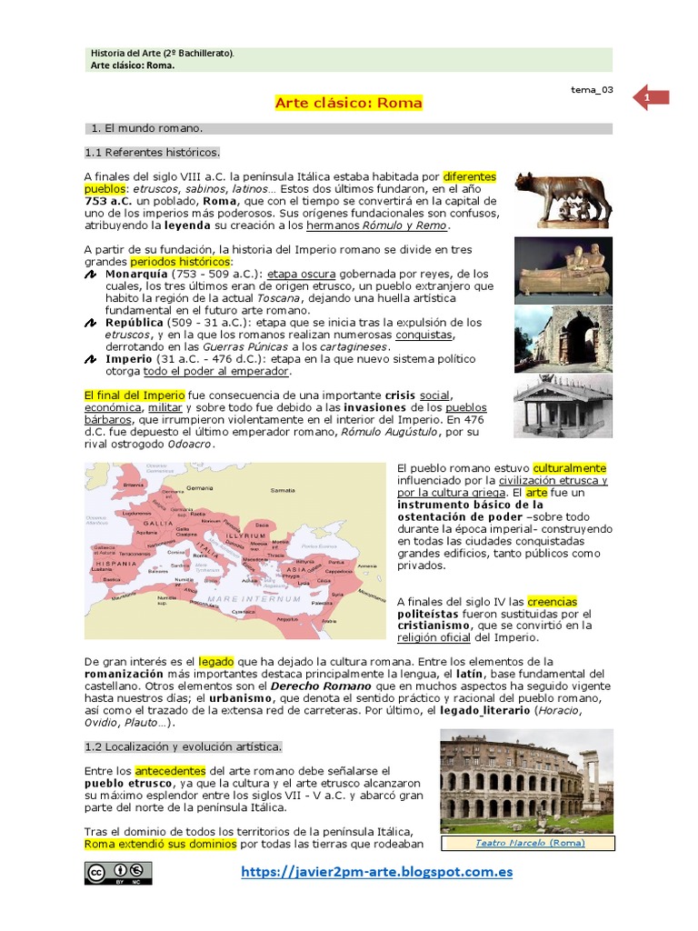 La arquitectura y el urbanismo de la Roma clásica: orden, funcionalidad ...