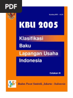 Kbli 2005