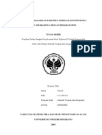 Analisis Statitistik Non Parametrik