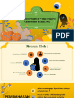 Hak Dan Kewajiban Warga Negara: Amandemen Tahun 2002