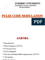 PCM Agenda for Electronics Engineering Department