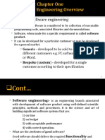 Software Engineering Overview Chapter