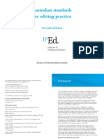 Australian Standards For Editing Practice: Second Edition