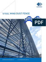 Steel Wind Dust Fence: Boegger Catalogue