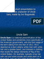 This Is A Short Presentation To Explain The Character of Uncle Sam, Made by Ivo Bogoevski
