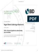 Certificado IDBx IDB1x - Edx