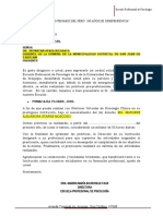 OFICIO #143-2021-EP - PS. Señor Dr. Jhonatan Apaza Hilasaca Gerente de La Demuna de La Municipalidad Distrital de San Juan de Tarucani Presente