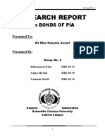 Research Report on Bonds of PIA