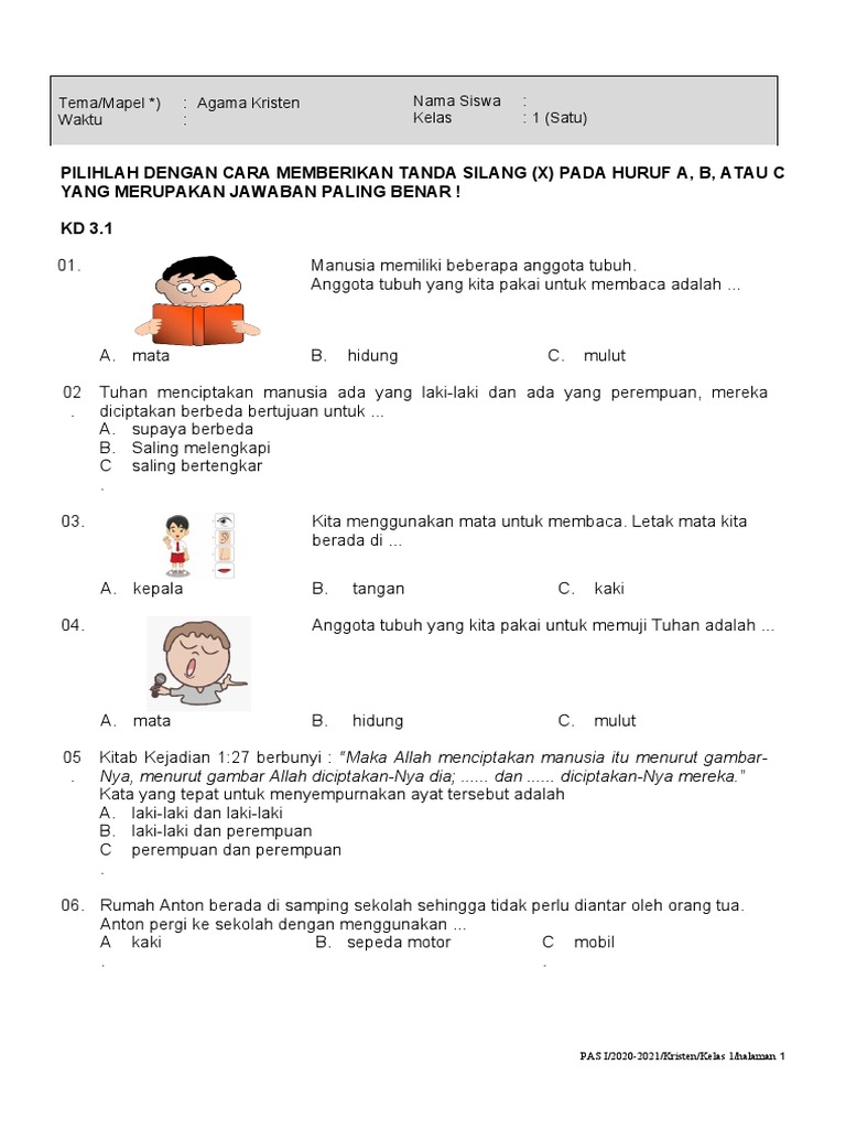 Contoh soal agama smk kelas 2 Contoh soal agama smk kelas 2