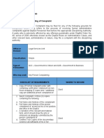 ARTA Legal Services Unit 2021 Processesing of Complaint