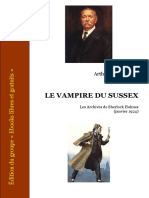 Conan Doyle Vampire Du Sussex Im