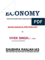 Economy: Vivek Singh