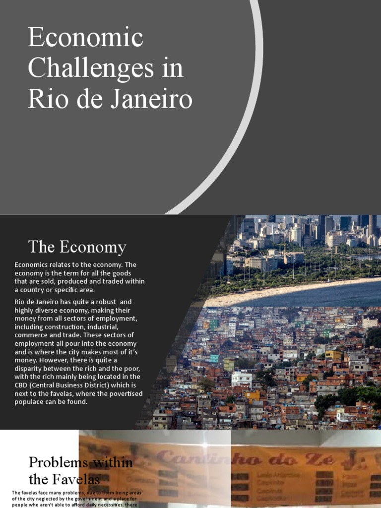 Economic Challenges in Rio de Janeiro | PDF | Economies