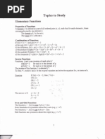 Calc Study Guide