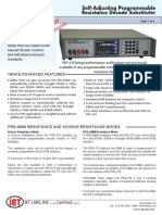 Pa Ten Ted: Self-Adjusting Programmable Resistance Decade Substituter