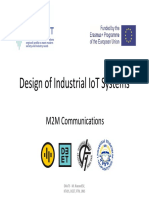 Design of Industrial IoT Systems - M2M Communications