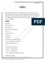 Data Structures Lab1 2020 Ce 118 PDF