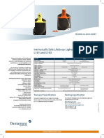 Intrinsically Safe Lifebuoy Lights L161 and L163: Transport Specification Packing Specification