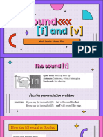 The Sound (F) and (V)
