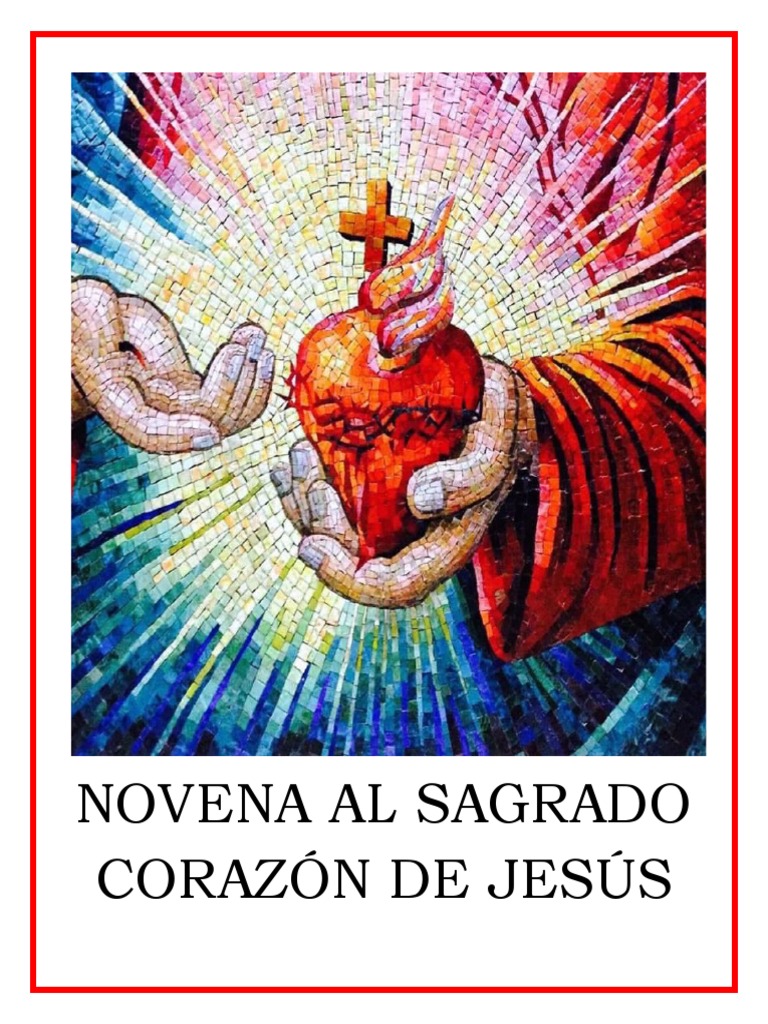Novena Al Sagrado Corazón de Jesús | PDF | Oración | Amor