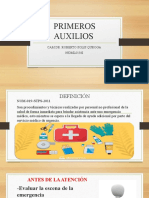 Primeros Auxilios