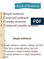 Four Basic Kinds of Sentences