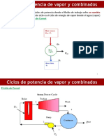 Semana 14 y 15 Ciclos de Vapor y Combinados Est