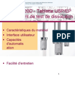 PTWS 820D - Tablette USP/EP Instrument de Test de Dissolution