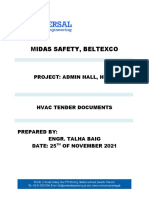 Midas Safety, Beltexco: Project: Admin Hall, Hvac