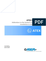 ATEX User Guide: Addendum To The System's User Guide For Installation in Hazardous Areas