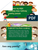 Pagbasa NG Mga Salitang May Tatlong Pantig Pataas-Grade 3-Sept.15,2020