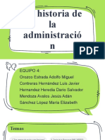 Historia de La Administracion