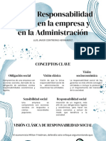 Ética y Responsabilidad Social en La Empresa y en La Administración