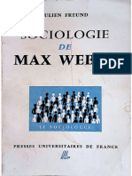Sociologie de Max Weber (Julien Freund)