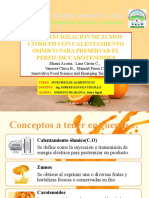 La Pasteurizacion Calentamiento Ohmico