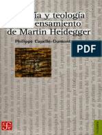 Filosofía y Teología en Heidegger-Capelle