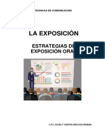 Estrategias de Exposición Oral