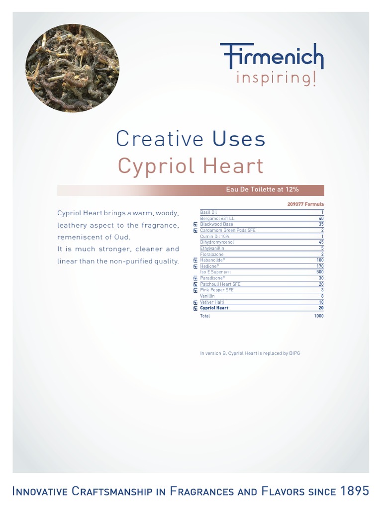 What Does CCYPRIoL Heart Smell Like? Expert Guide to Scent Profile